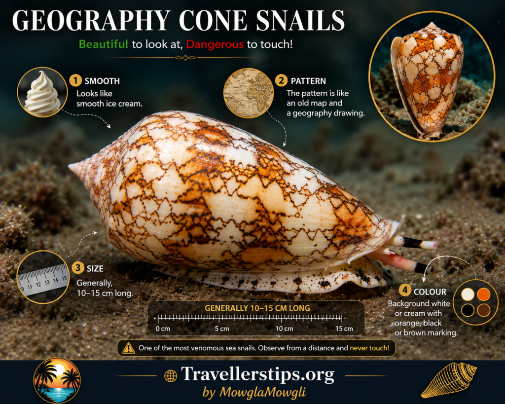 Identification Technique to Geography cone snail